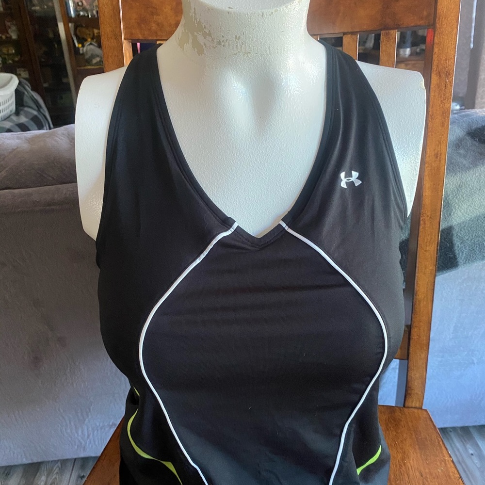 Tank top by built in bra by under armour